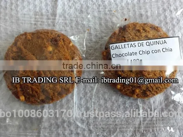 Chocolate& Chia& Quinoa Cookies