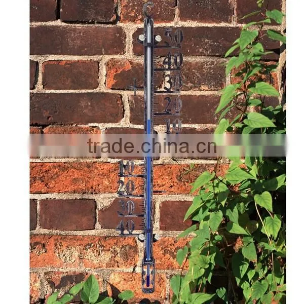 Garden Metal Filigree Thermometer photo-5