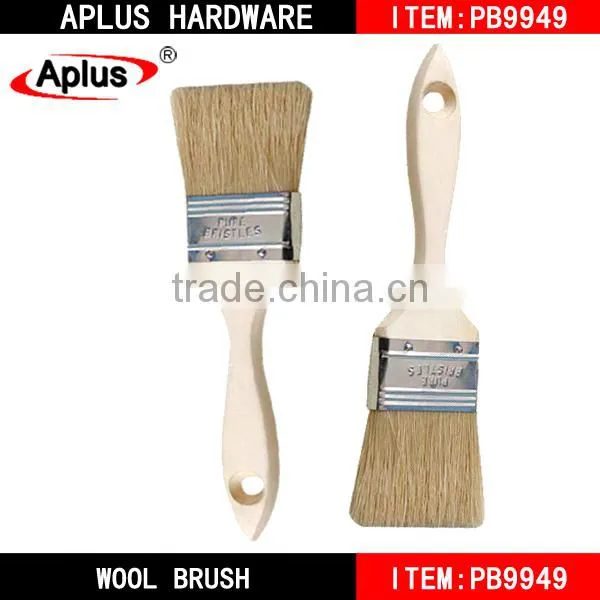 Cheap Decorative Paint Tools Bulk Plastic Handle Boar Bristle Wall Paint Brush photo-6