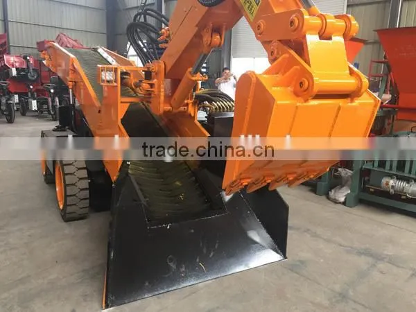 Cheap mini tractor excavator, underground mining excavator for sale