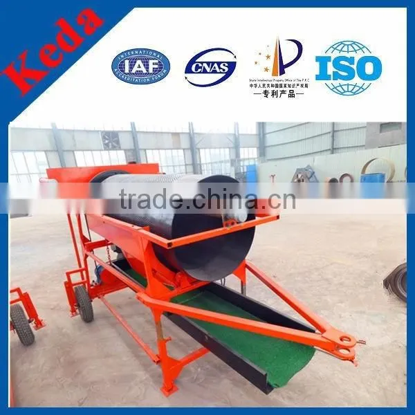 Small Portable Mobile Gold Trommel photo-4