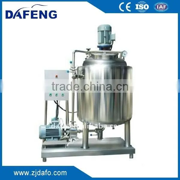 Vertical Type Stainless Steel Cosmetic Mixing Tank photo-3