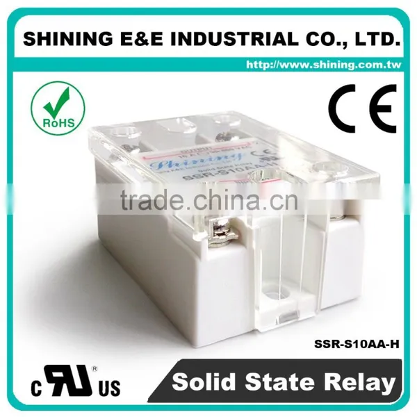 SSR-S10AA-H For Heater 10A 480V AC 380V SSR Solid State Relay photo-5