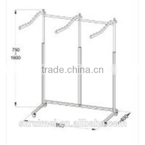 Waterfall Metal Display Rack for Clothing Store photo-2