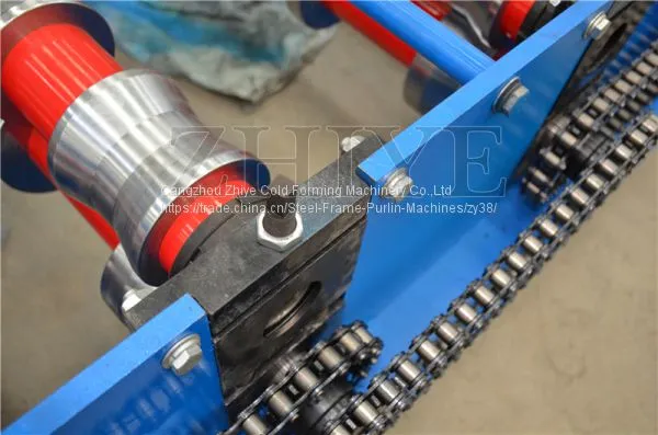 PLC Controlling Zinc Hebei Wall Panel Rolling Machine photo-5