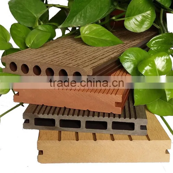 Hot Selling Composite Floor Tile Eco Friendly Wpc Decking for Outdoor photo-4