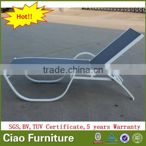 Modern Garden Furniture Chaise Lounge Set Outdoor Recliner Chair photo-3