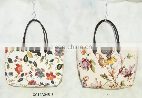 Colorful Canvas Beach Tote Bag With Beautiful Pattern photo-6