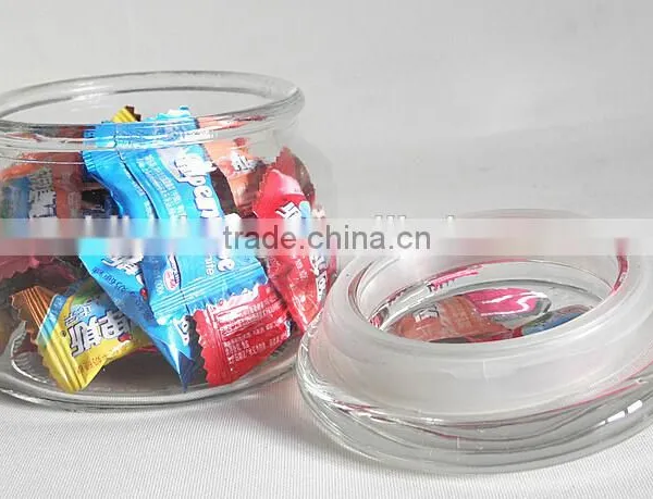 High Quality Hermetic Glass Jars With Glass Lid photo-2