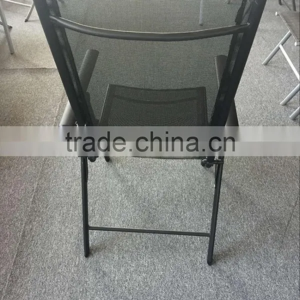 7 Positions Adjustable Folding Aluminum Garden Chair photo-3