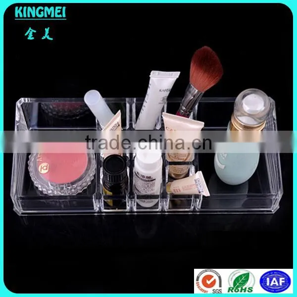 Makeup Brushes Manufacturers China & Acrylic Makeup Box & Organic Glass Nail Polish Display photo-3