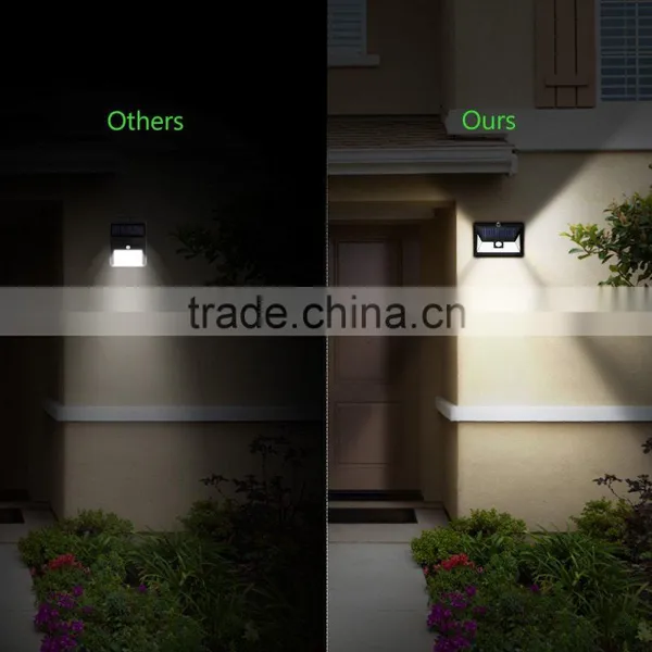 24 LED Solar Motion Sensor Light With 5 LEDs Both Side, 120 Degree Wide Angle Motion Sensor, Outdoor Wall Lights for Patio photo-6