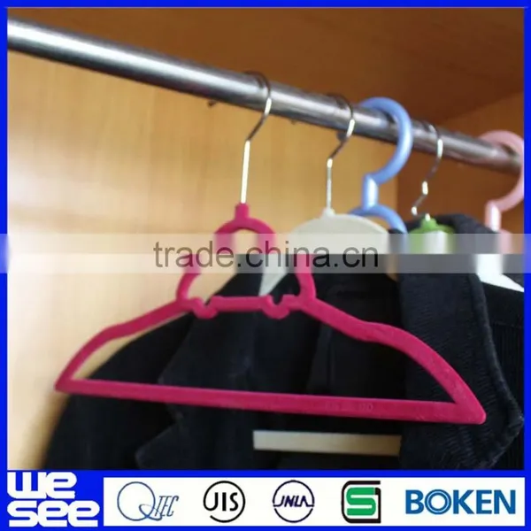 Flocking Hanger Baby Clothes Display Hanger photo-2
