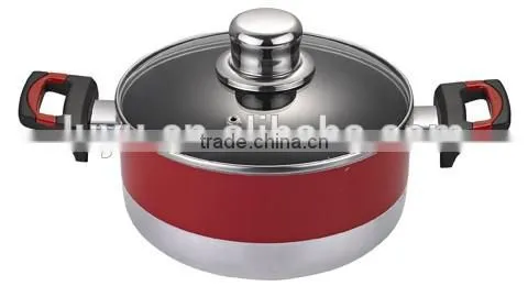 7pcs Pressed Aluminum Cookware Nonstick Cookware Set photo-4