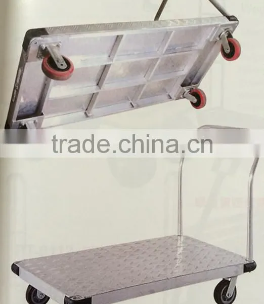 Folding Aluminium Platform Cart Carrage Trolley photo-2