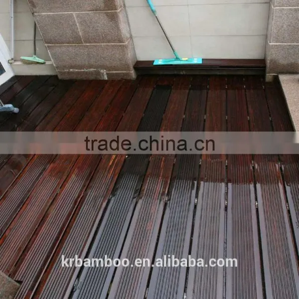 Top Quality Wearproof Heat Resisting Scratch Resistance for Outside Erea Use Bamboo Decking photo-6