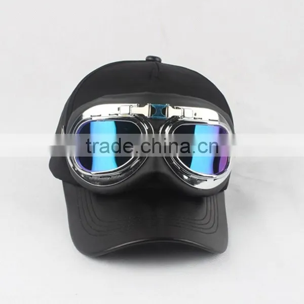 New Style Leather Brim Or Bill Glasses Cap photo-2