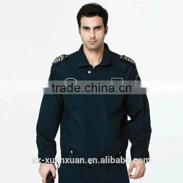 Customized Fashion Security Uniform 2pieces Work Uniform photo-5