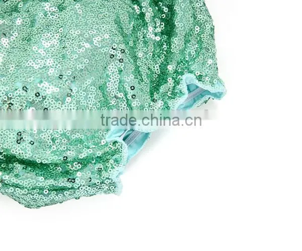 Hot Wholesale Baby Boutique Sequin Bloomers Cotton Children Sequin Shorts Kids Diaper Cover photo-4
