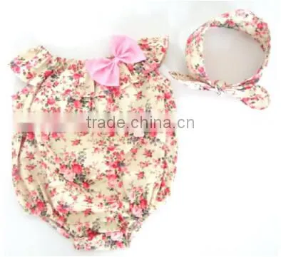 Cute Baby Girl Rompers Newborn Baby Romper Soft Baby Cotton Romper photo-3