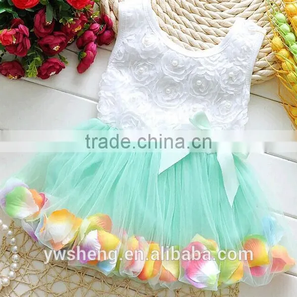 New Wholesaler Baby Princess Christmas Dresses Girls Skirt Set With Bowknot photo-5