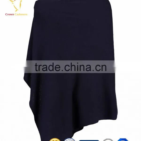 Colors Bottom Design Womens Knitted Wool Capes and Ponchos photo-2