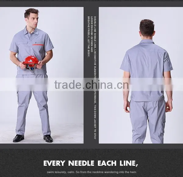 Juqian China Factory Wholesale Breathable Workwear Work Clothes photo-5
