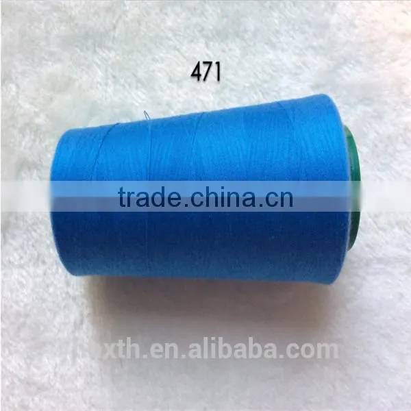 Dope Dyed 100% Spun Polyester Sewing Thread 5000 Yard 40/2 photo-5