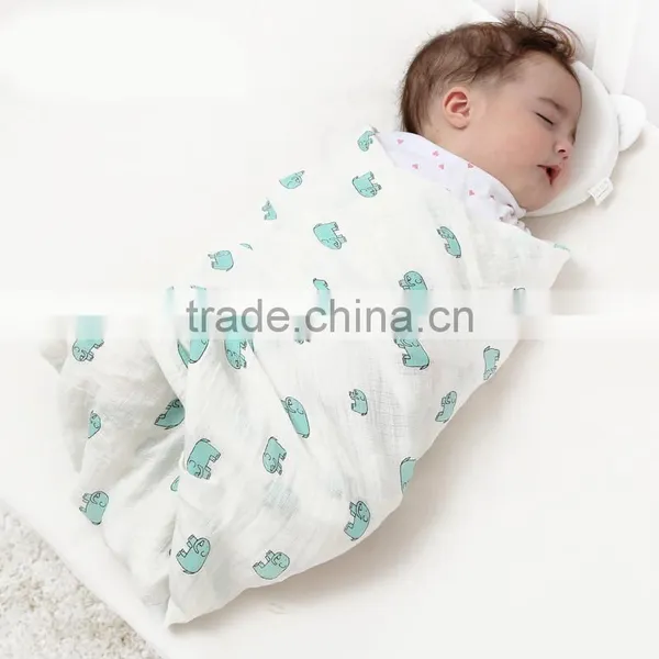 Baby Wholesale Muslin Wraps Reusable Muslin Swaddle Blankets photo-2