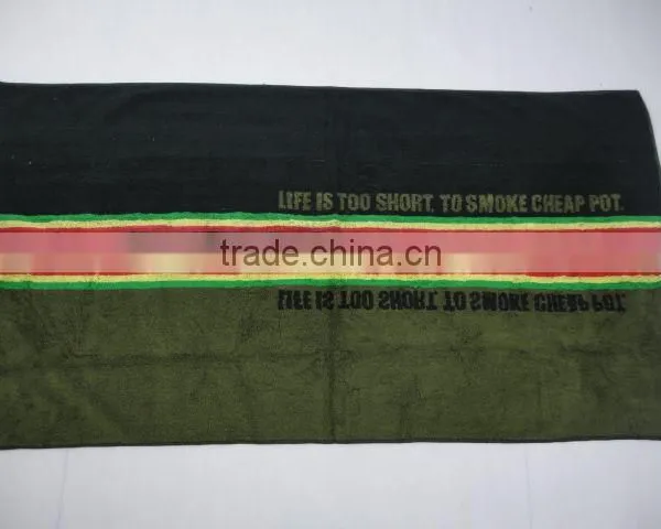 100 % Cotton Yarn Dyed Jacquard Gym Towels photo-2