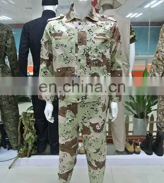 Wholesale Cheap Desert Camo Tactical Military Uniform for Army photo-2