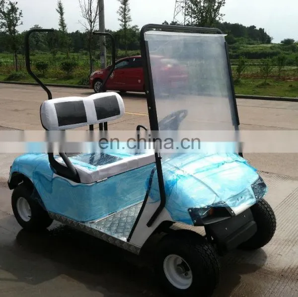 2 Seats Electric Golf Cart Sightseeing Car Hotel Passanger Bus photo-4