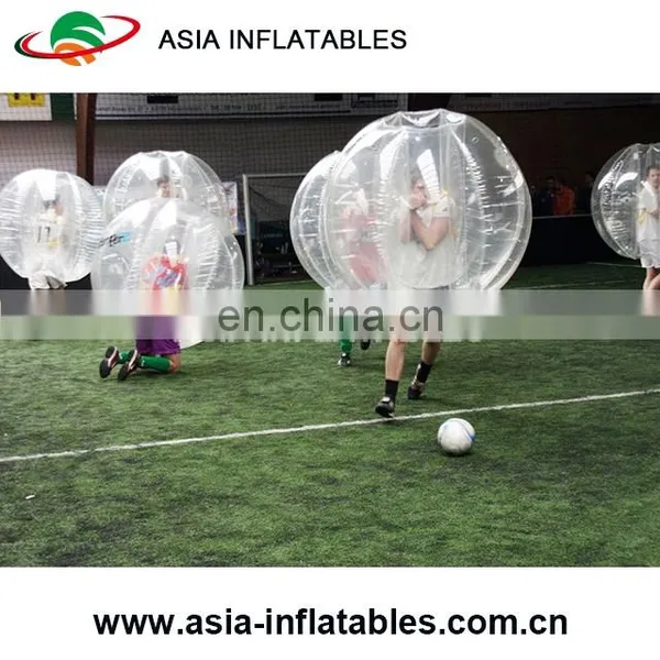 Clear Transparent Custom Inflatable Bubble Soccer Ball for Kids, Body Bubble Ball for Sale photo-2