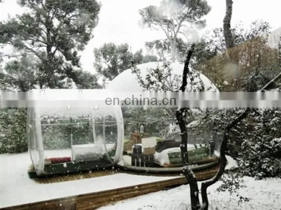 Pomotion!! Inflatable Transparent Tentromantic ,bubble Tent for Party ,camping Inflatable Clear Multi-room Tent photo-2