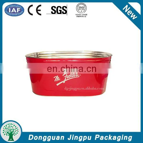 Chinese Hot Sale Ice Bucket Metal Tin Beer Bucket photo-6