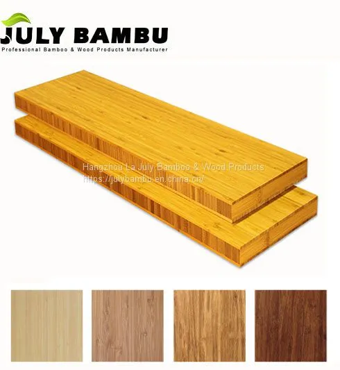 2450x650x38mm 3 Ply Laminated Kitchen Bamboo Wood Countertops Worktops photo-2