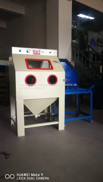 Box Type Manual Sandblasting Machine，The Oxide Layer Can be Removed photo-2