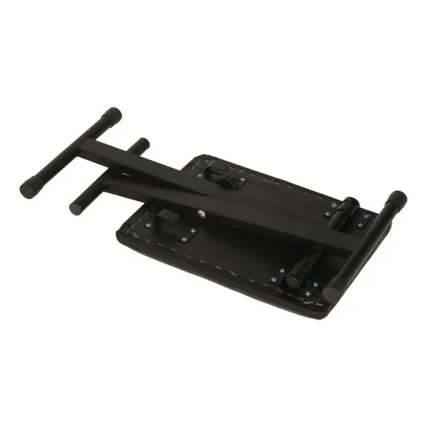 Wholesale Musical Instrument Leather Folding Adjustable Piano Stool Keyboard Bench Electronic Organ Stool photo-3