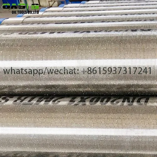 ASTM A312 Stainless Steel V Wire Water Well Screens photo-5