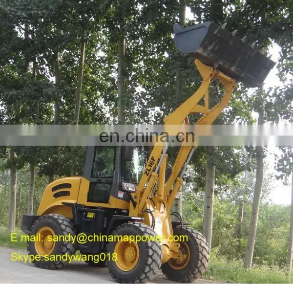 1.6ton Small Loader ZL16F Wheel Loader photo-5