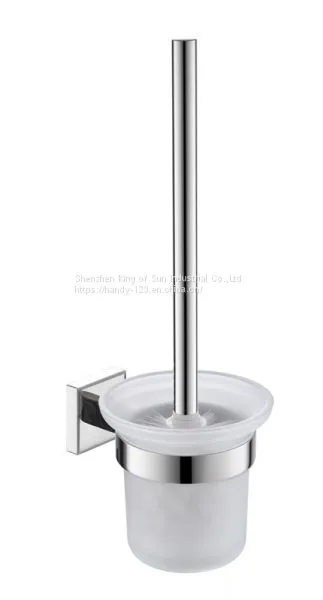 Stainless Steel Polished Brush Holder photo-2