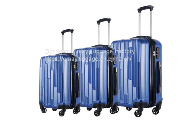2019 Factory Polycarbonate PC ABS Trolley Luggage Carry Bag photo-5