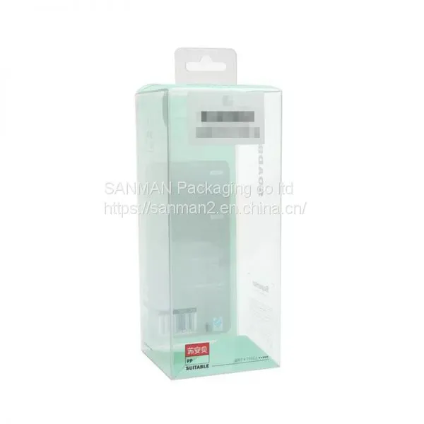 Plastic Pvc Gift Packaging Box With Handle