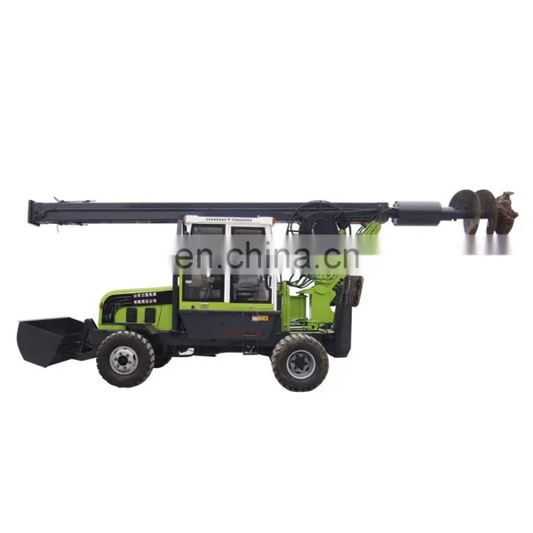 Wheel Type Rotary Drilling Rig for Pilling Construction and Water Well photo-3