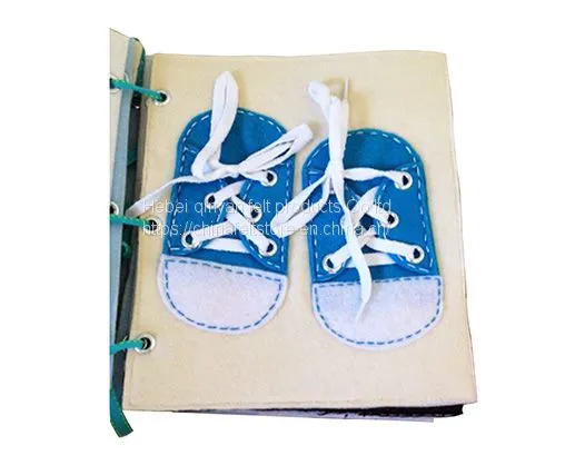 Soft Felt Fabric Quiet Book  photo-4