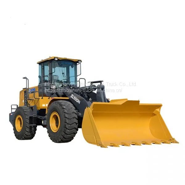 XCMG 5 Ton 3cbm Front End Wheel Loader ZL50GN With Joystick, Weichai 162kW Engine photo-2