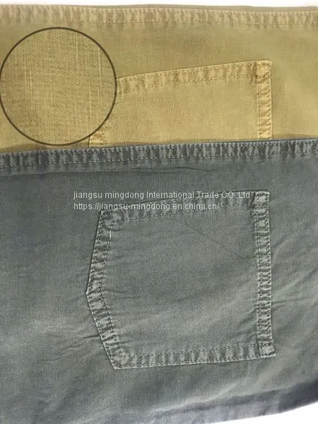 48%Cotton 32%Tencel 20%Linen Plain Fabric photo-4