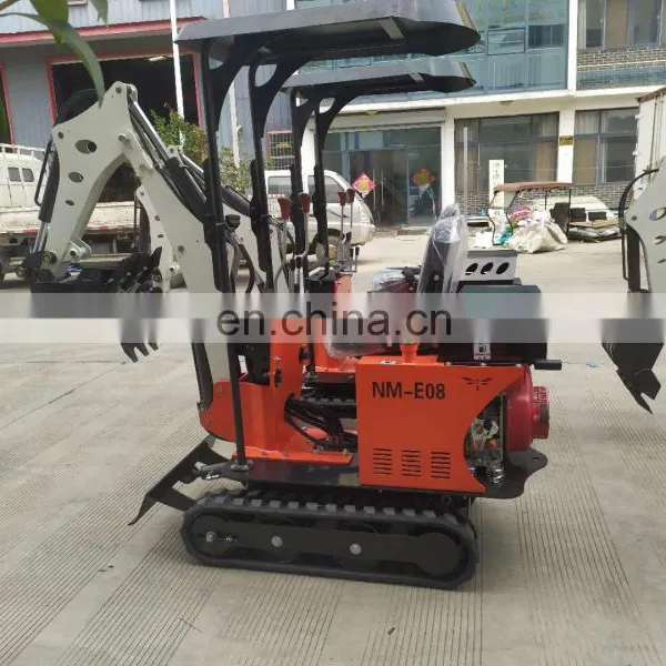Easy Operating New China Supply NM-E 08 Smallest Mini Excavator in Stock photo-7