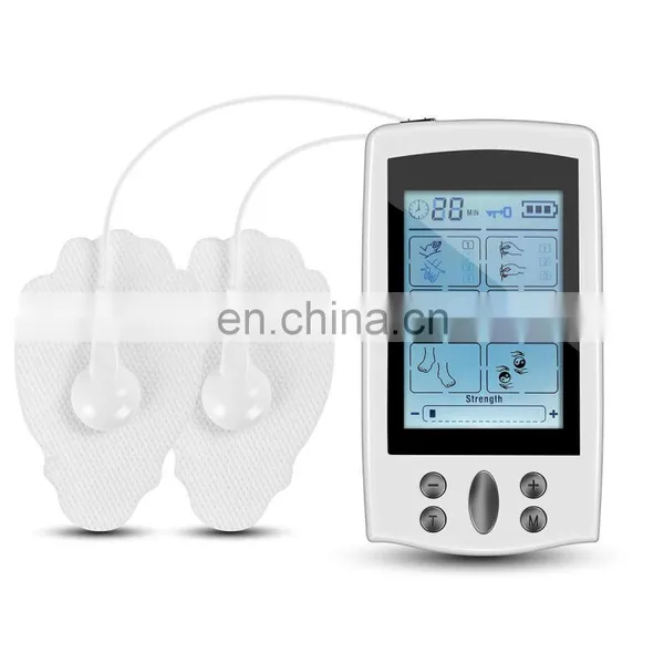 Tens Unit Machine Pulse Massager 16 Massage Modes Rechargeable Muscle Stimulator Device for Pain Relief photo-5