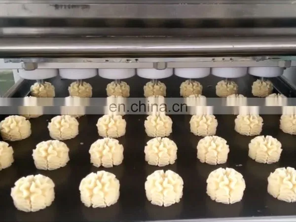 Manufacturer Automatic Depositor Cookies Biscuits Making Machine for Wire Cutting Cookies